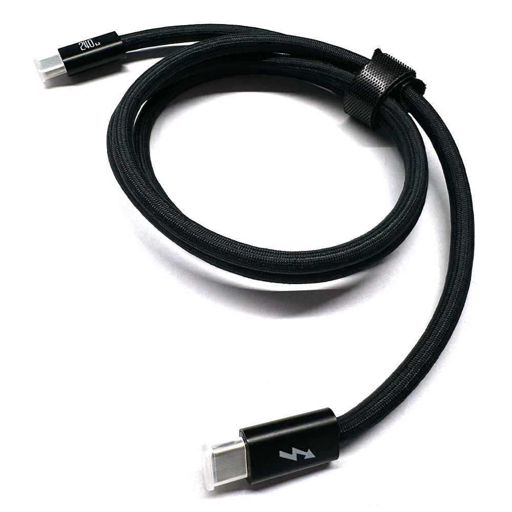 Imagen 1 del producto Cable Coolbox Teraware USB4 240W 40Gbps 1m 8k 60Hz trenzado