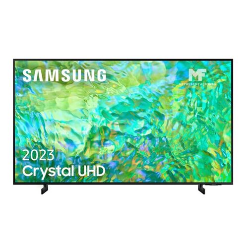 Televisor Samsung Smart TV 55" CRYSTAL UHD 4K, UN55C, Tizen, asistentes virtuales