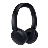Audífonos inalámbrico Bluetooth Heavy Bass Panasonic HF630, 72 horas de reproducción, negro