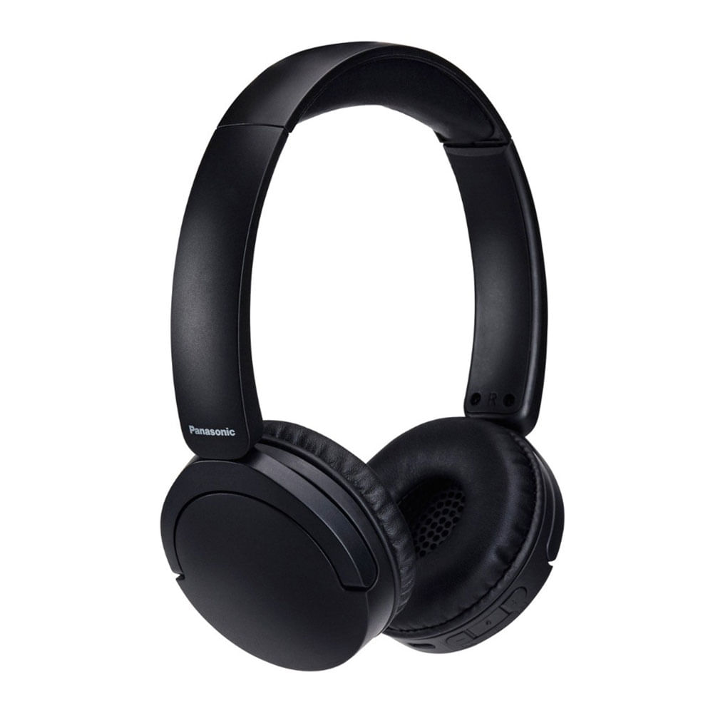 Audífonos inalámbrico Bluetooth Heavy Bass Panasonic HF630, 72 horas de reproducción, negro
