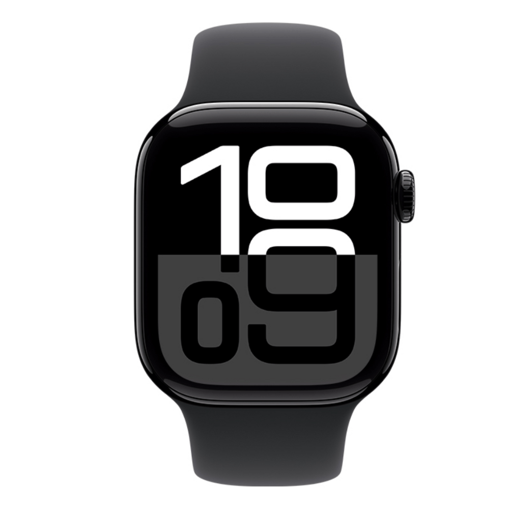Apple Watch Series 10 (46mm) GPS, S/M, resistente al agua, hasta 18 horas de batería, negro