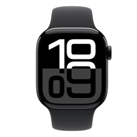 Apple Watch Series 10 pantalla 42mm/OLED Retina LTPO3, GPS, resistente al agua IP6X, batería hasta 18 horas, correa M/L, negro