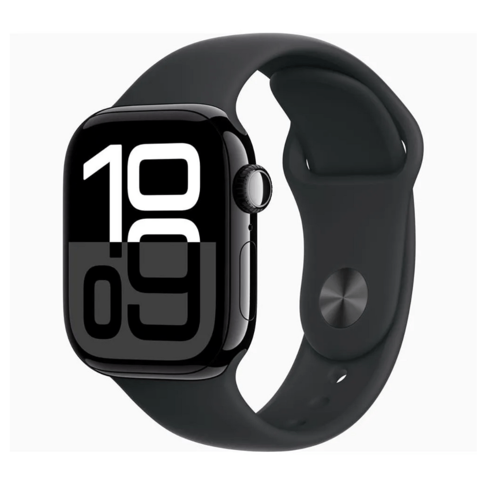 Imagen 2 del producto Apple Watch Series 10 pantalla 42mm/OLED Retina LTPO3, GPS, resistente al agua IP6X, batería hasta 18 horas, correa M/L, negro