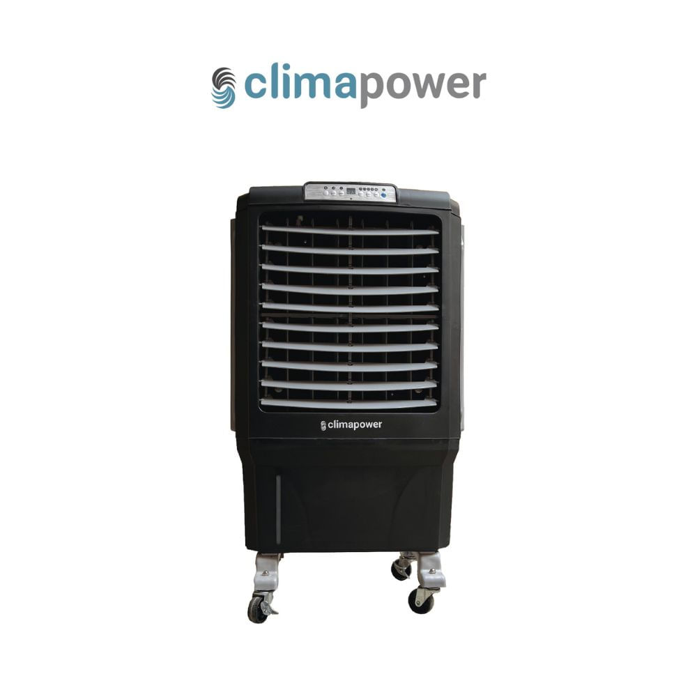 Imagen 2 del producto Enfriador de aire Climapower portátil, cobertura 35mts, 180W, 3 velocidades, negro