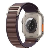 Correa OEM Alpine Loop Ultra para Apple Watch 6/7/8/9, acero inoxidable, índigo