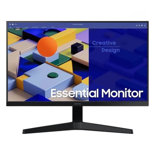 Monitor plano 27" Samsung LS27C310EALXPE, Essential S3, Panel IPS, FHD (1920x1080), HDMI, VGA