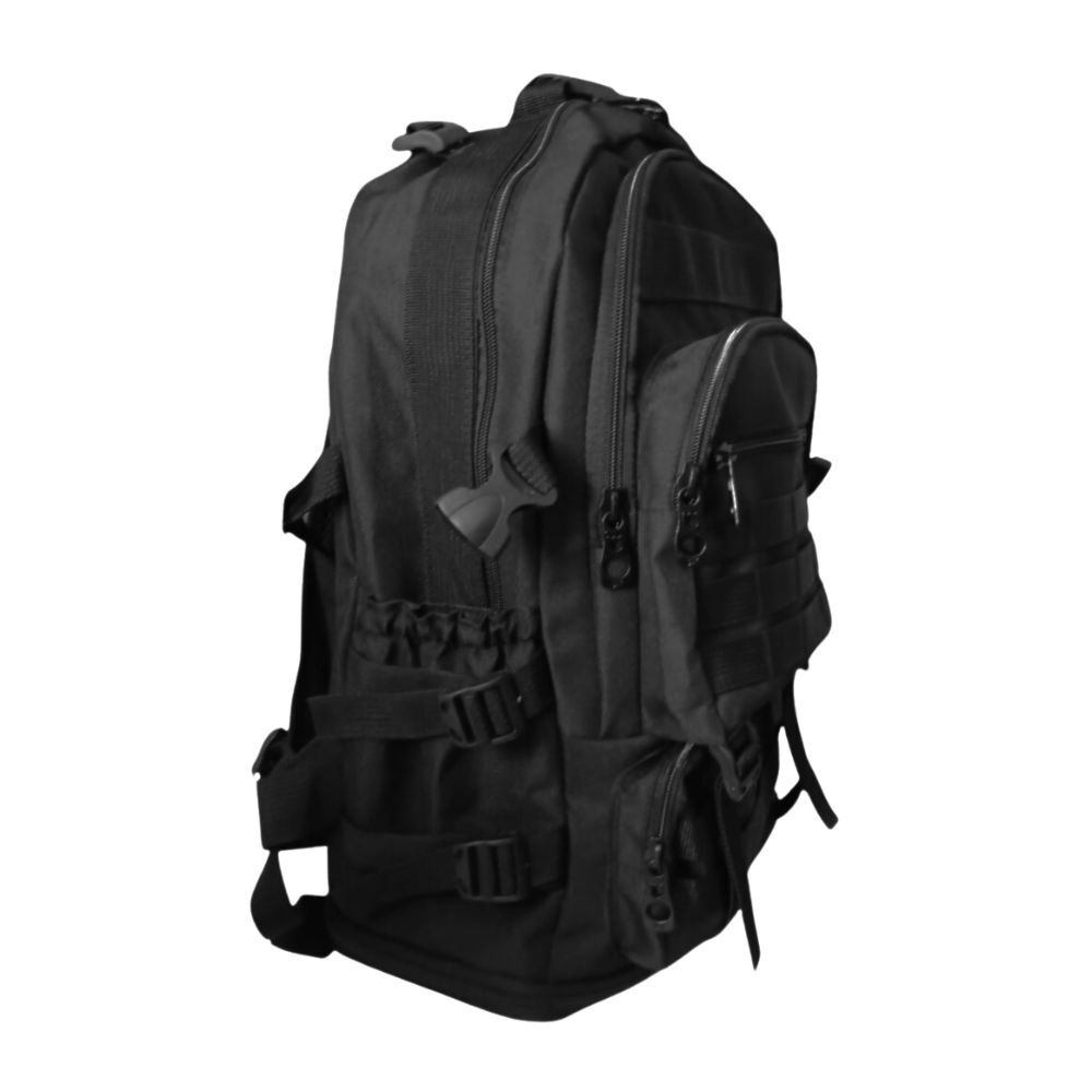 Imagen 2 del producto Mochila táctica militar expandible 55L camping, viaje, negro