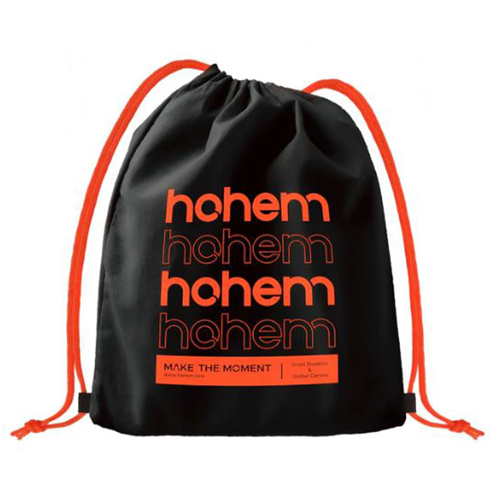 Bolso de carga Hohem para estabilizador de celular 45 x 35 cm, portátil y cómoda, negro