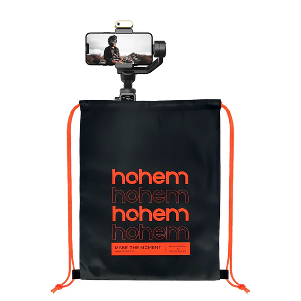 Imagen 2 del producto Bolso de carga Hohem para estabilizador de celular 45 x 35 cm, portátil y cómoda, negro