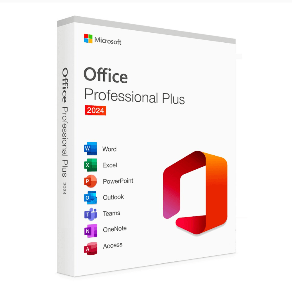 Licencia digital Microsoft Office 2024 LTSC Professional Plus 1 dispositivo, duración permanente, licencia para usuario final
