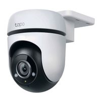 Cámara de seguridad TP-Link Tapo C500, Wi-Fi 360°, Full HD 1080p, visión nocturna 30m, IP65, audio bidireccional, para exteriores, blanco