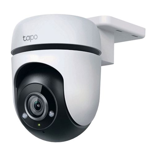 Cámara de seguridad TP-Link Tapo C500, Wi-Fi 360°, Full HD 1080p, visión nocturna 30m, IP65, audio bidireccional, para exteriores, blanco