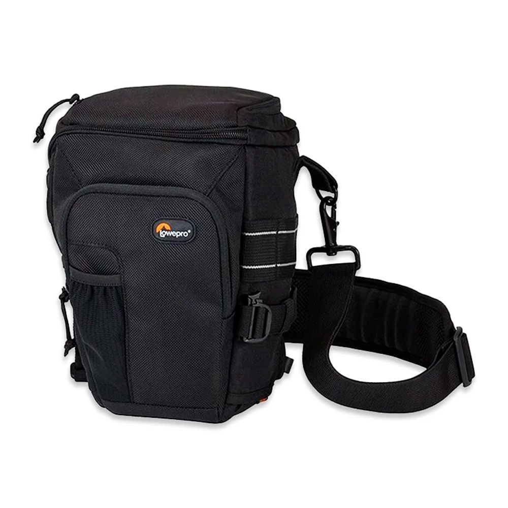 Estuche para cámara SLR Lowepro Toploader Pro 70AW interior acolchado, negro
