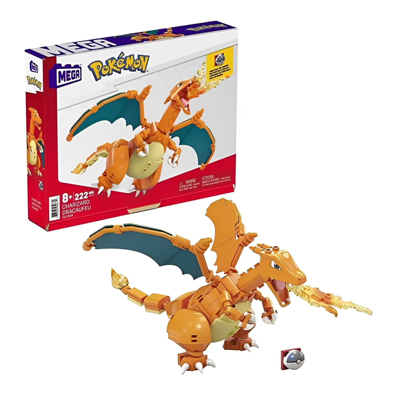 Imagen 1 del producto Pokémon Charizard Mega Construx