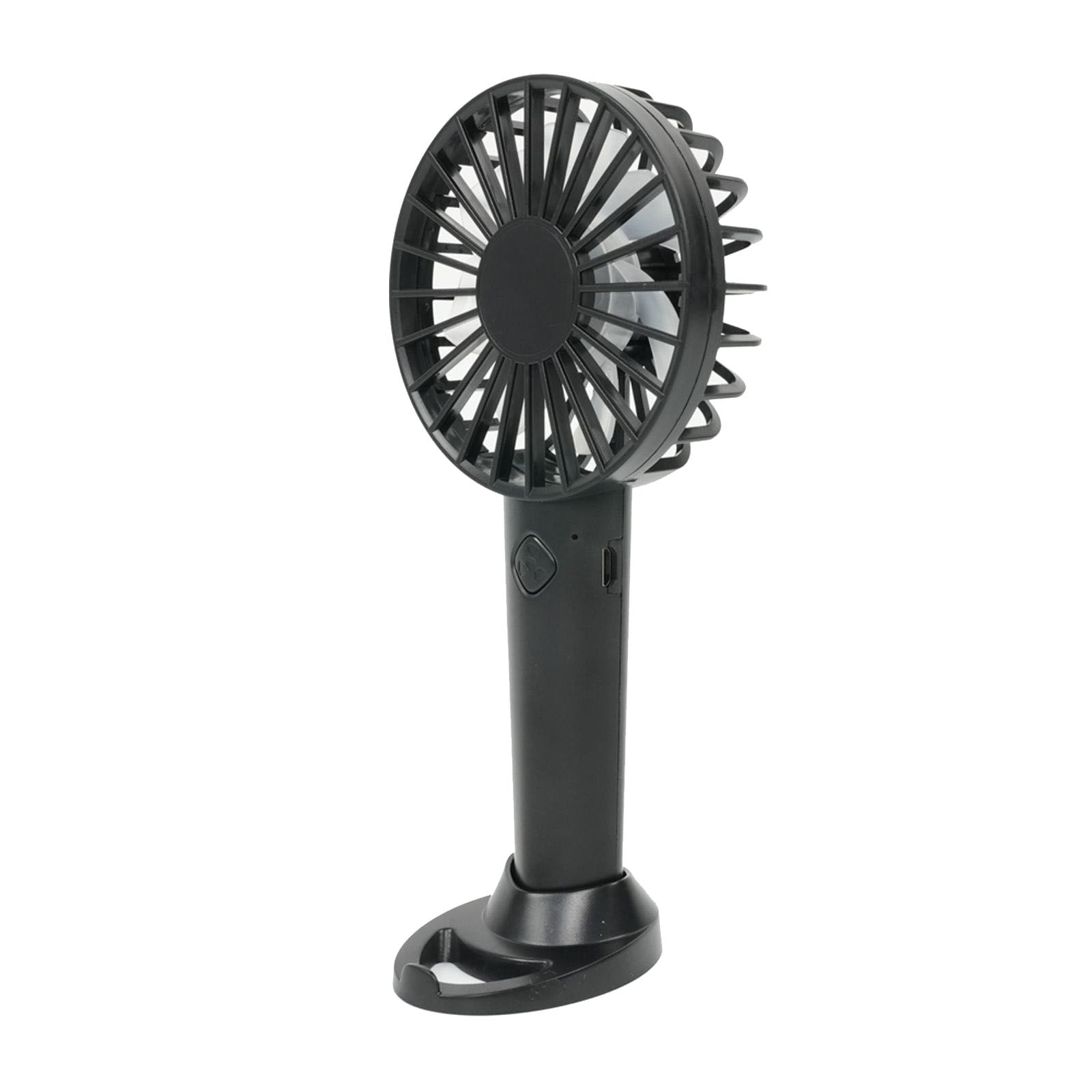 Imagen 2 del producto Ventilador de mano Westminster 3W, recargable, negro