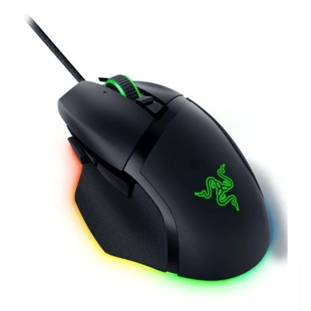 Imagen 2 del producto Mouse gamer Razer Basilisk V3 alámbrico, conexión usb, 26K DPI, Focus+ HyperScroll Tilt, luces Chroma, negro