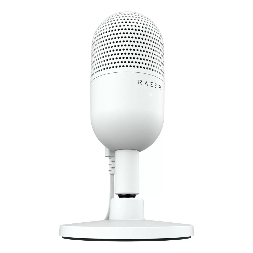 Imagen 2 del producto Micrófono Gamer Razer Seiren V3 Mini streaming mercury condensador, blanco