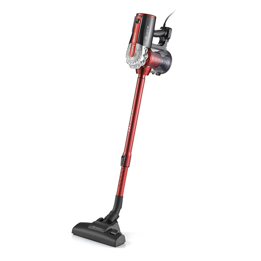 Aspiradora ciclónica Ariete Handy Force 2 en 1 600W, 0.5 litros, tubo telescópico, rojo