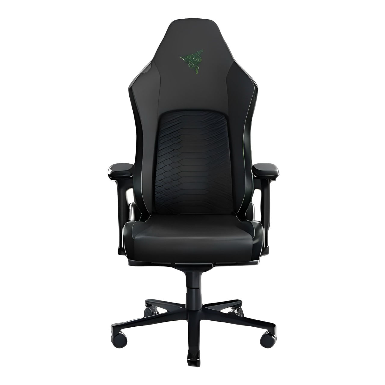 Silla gamer Razer Iskur V2 máx. 136 kg, soporte lumbar integrado, base de metal, 152° de inclinación, negro