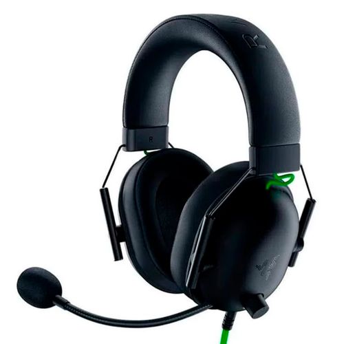 Audífonos gamer Razer Blackshark V2 X conexión 3.5 mm, 7.1, micrófono integrado, multi plataforma, negro