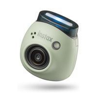 Cámara digital Instax Pal diseño compacto, transferencia vía bluetooth como imagen Instax, hasta 50 fotos a la vez, modo selfie, recargable, verde