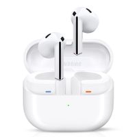 Audífonos bluetooth True Wireless Samsung Galaxy Buds3 cancelación de ruido, duración máx. 30 horas con estuche de carga, blanco