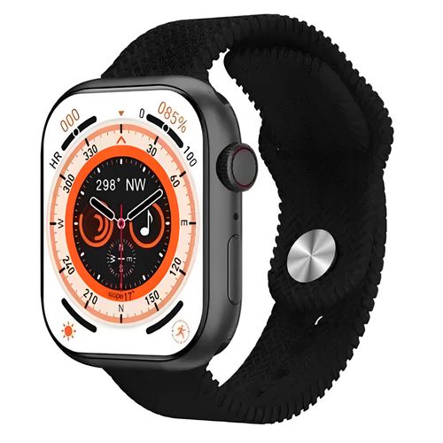Smartwatch Hands Up Z86 Pro Max 1.5", IP67, SpO2, batería hasta 7 días, negro