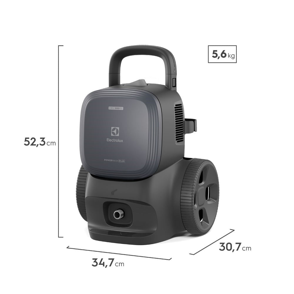 Imagen 2 del producto Hidrolavadora Electrolux Experience PowerWash EWS1850P 1400W, 1.850 PSI, azul