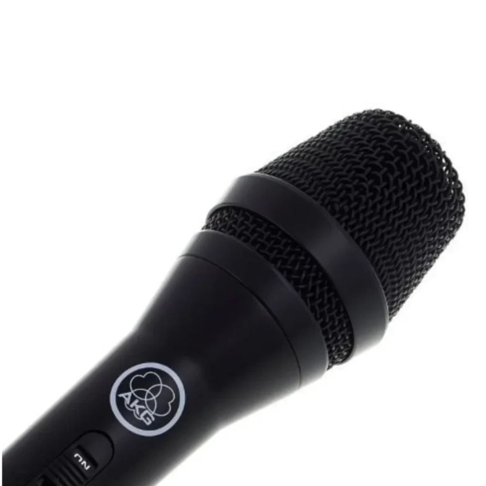 Imagen 2 del producto Micrófono AKG P3S dinámico de alto rendimiento, conexión XLR, interruptor, 144 dB, negro