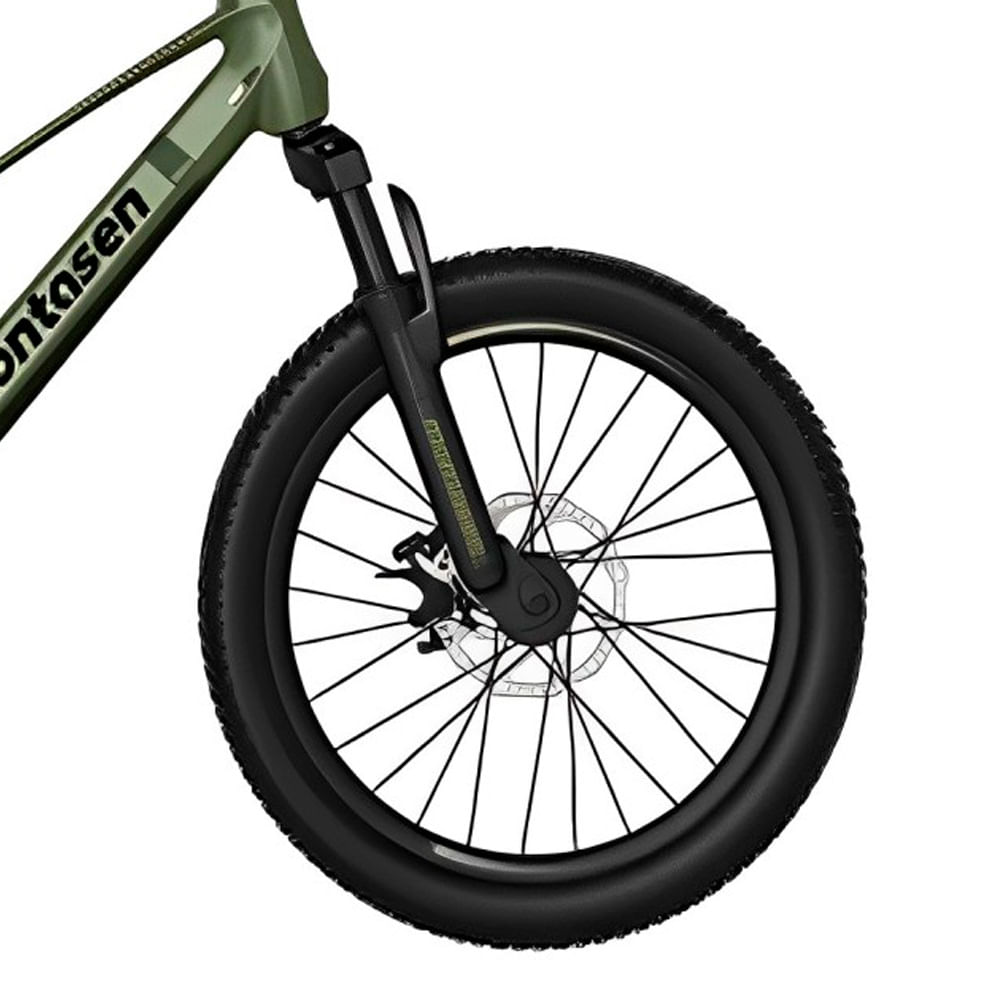 Imagen 2 del producto Bicicleta Montasen MB15 Aro 20"", 7 velocidades, disco mecánico, verde