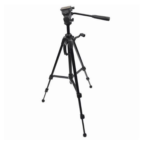 Trípode Weifeng WT-3717, 90°, aluminio, negro
