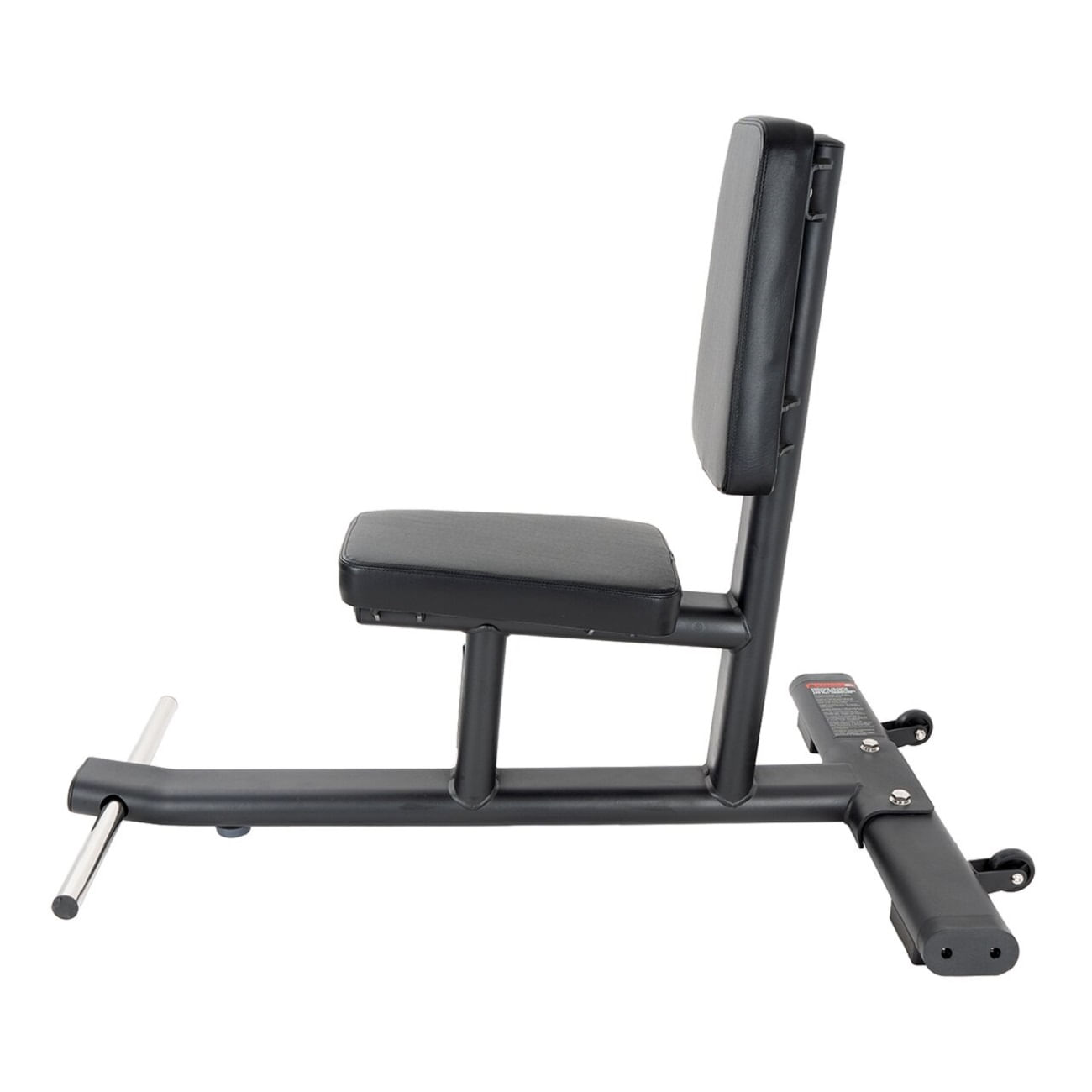 Imagen 2 del producto Prone Leg Curl, para tren inferior, banco de cuero sintético, negro