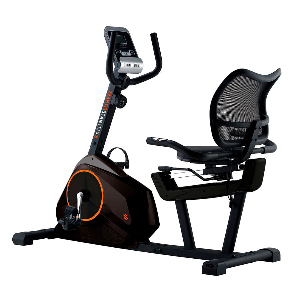 Imagen 2 del producto Bicicleta estática Ultimate Fitness R510 Pro peso máx. 110 kg, resistencia magnética, acero, negro