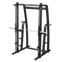 Máquina Smith, acero, ergonómico, negro