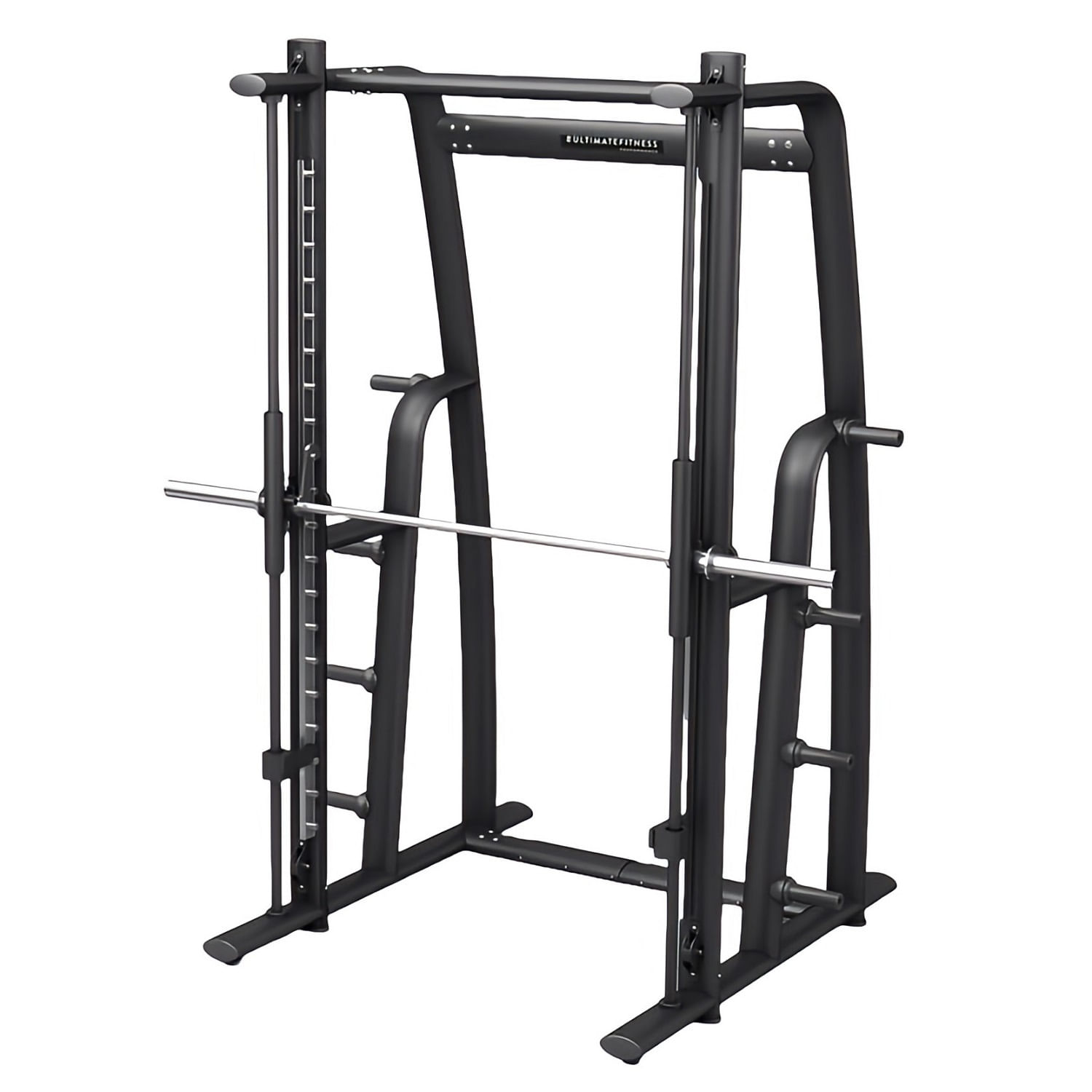 Máquina Smith, acero, ergonómico, negro