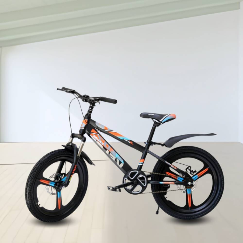 Imagen 2 del producto Bicicleta Veloz New para niño aro 20"", suspensión delantera, negro
