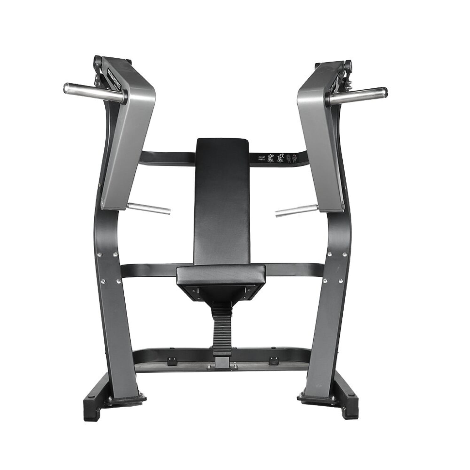 Imagen 2 del producto Chest Press, asiento ajustable, cuero sintético, negro