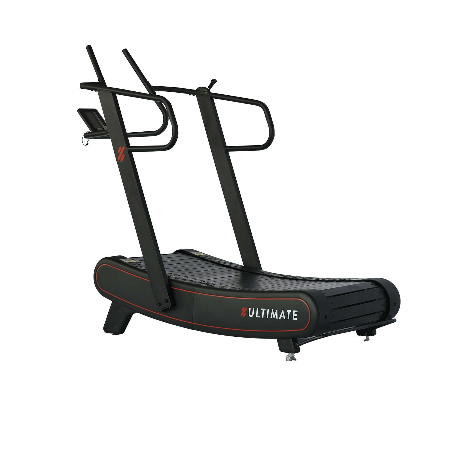 Trotadora curva C600, 3 niveles de resistencia, medidor de calorías, negro