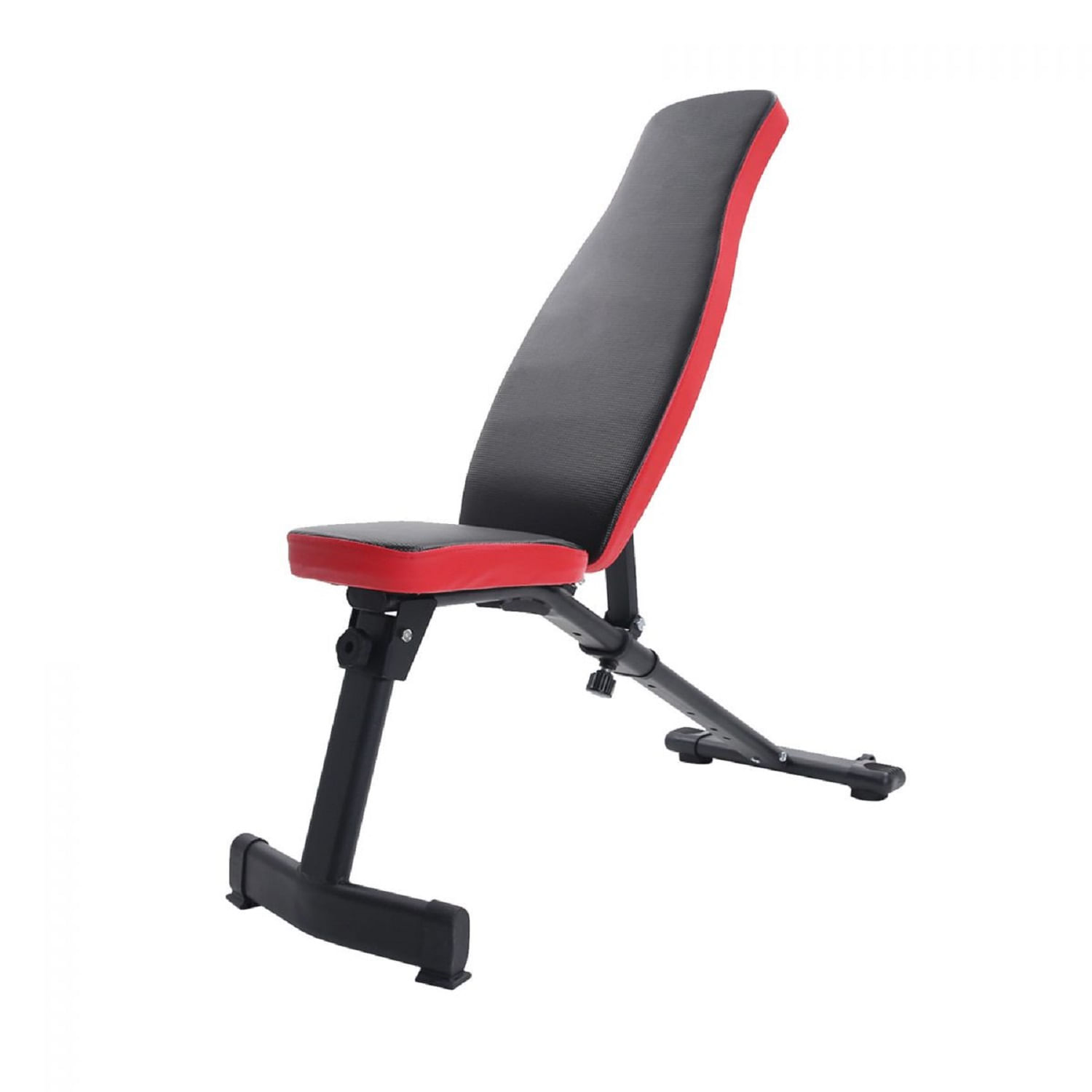 Banco multi función inclinable plano slim, plegable, asiento, negro