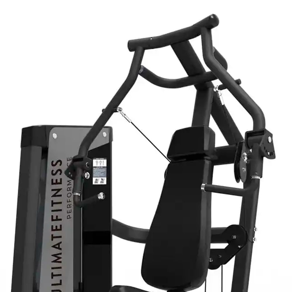 Imagen 2 del producto Split Push chest trainer, acero, trabaja tren superior, negro