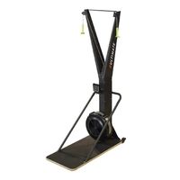 Simulador de Air Ski Machine X200, 10 niveles de resistencia, base antiderrapante, negro