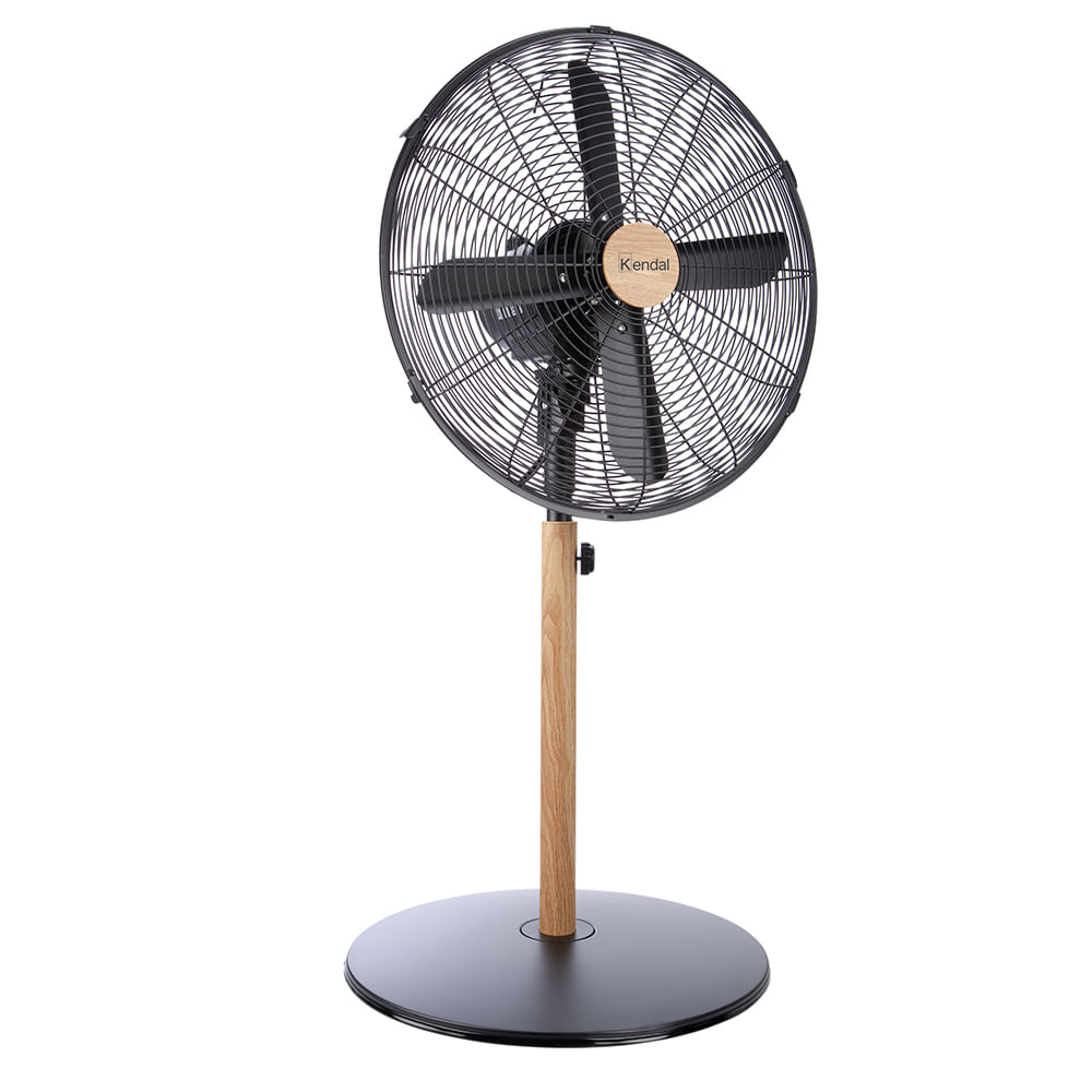 Imagen 2 del producto Ventilador de pie Kendal, 60w, 4 aspas, negro - Kzf-1616