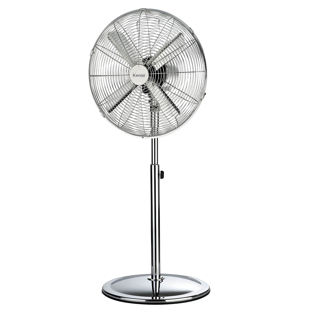 Imagen 1 del producto Ventilador de pie Kendal, 16"", 60w, 3 velocidades, plateado