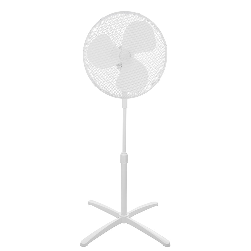 Imagen 1 del producto Ventilador de pie Kendal, 35w, 3 velocidades, oscilación automática, blanco