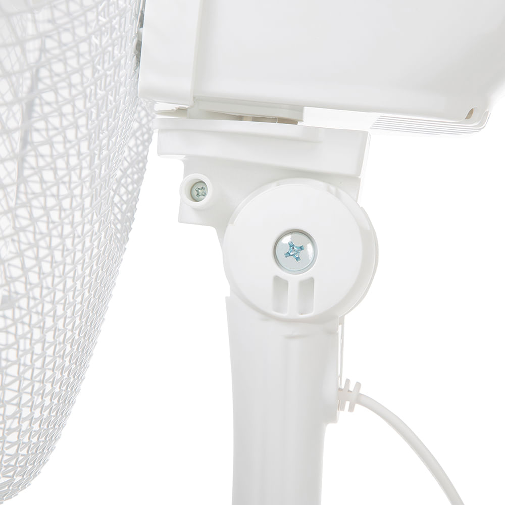 Imagen 2 del producto Ventilador de pie Kendal, 35w, 3 velocidades, oscilación automática, blanco