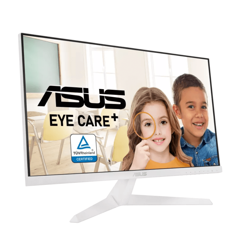 Imagen 2 del producto Monitor Asus VY249HE-W, pantalla plana, 23.8"", IPC, Full HD (1920 x 1080 píxeles),  1 ms, 75Hz FreeSync, blanco