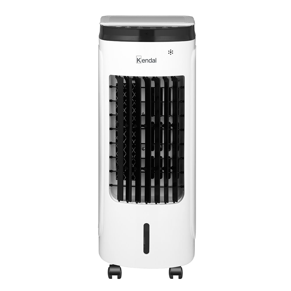 Enfriador de aire y ventilador Kendal 4 en 1 60W, control remoto, temporizador inteligente, blanco