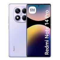 Celular Xiaomi Redmi Note 14 Pro 4G 256GB, 8GB RAM, cámara trasera 200MP y frontal 16MP, 6.67'', morado