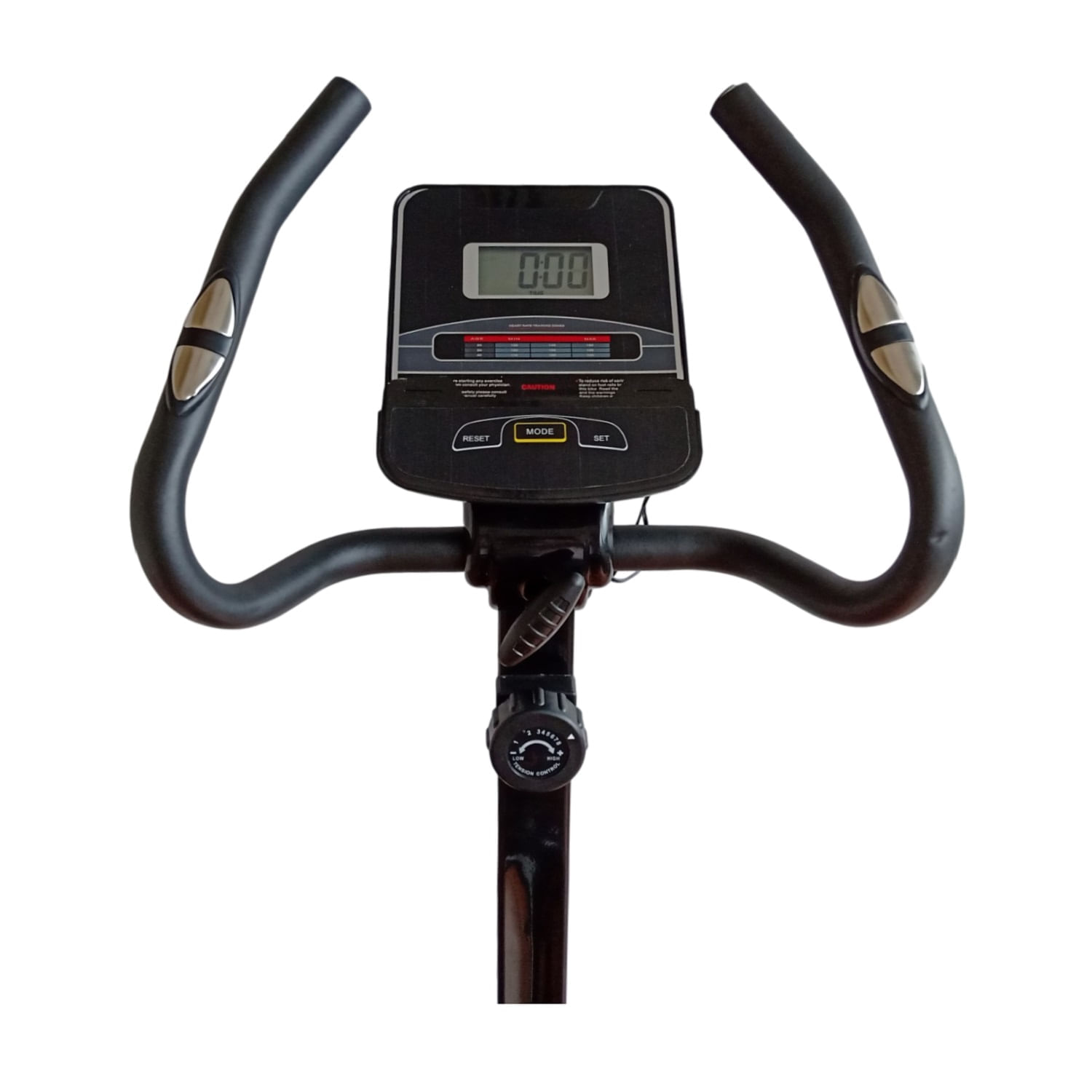 Imagen 2 del producto Bicicleta estática E600 Pro, 8 niveles de resistencia, frenos magnéticos, negro