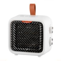 Termoventilador portátil Imaco 1000-1500W, 2 velocidades, blanco